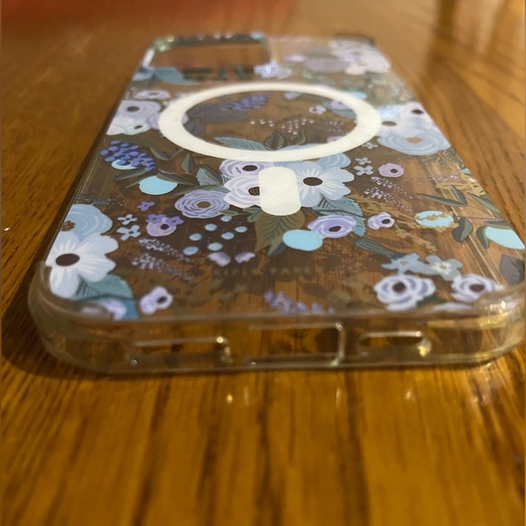 iPhone 12 Pro Max Rifle Paper Blue Floral MAGSAFE Case - Picture 10 of 10